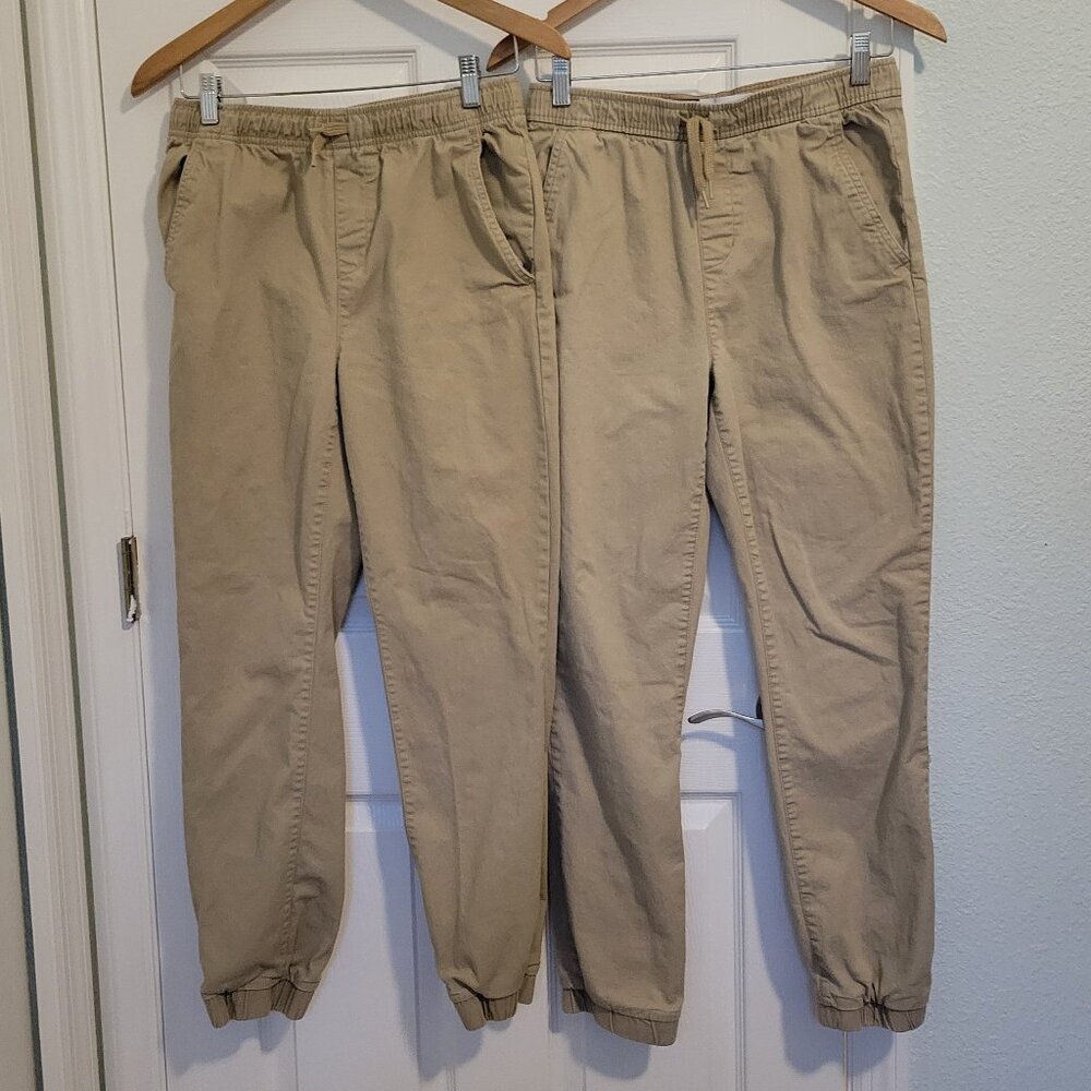 Lot of 4 - Old Navy Boys XXL 18 Jogger & Straight Built in Flex Pants Bundle Set - Picture 5 of 7